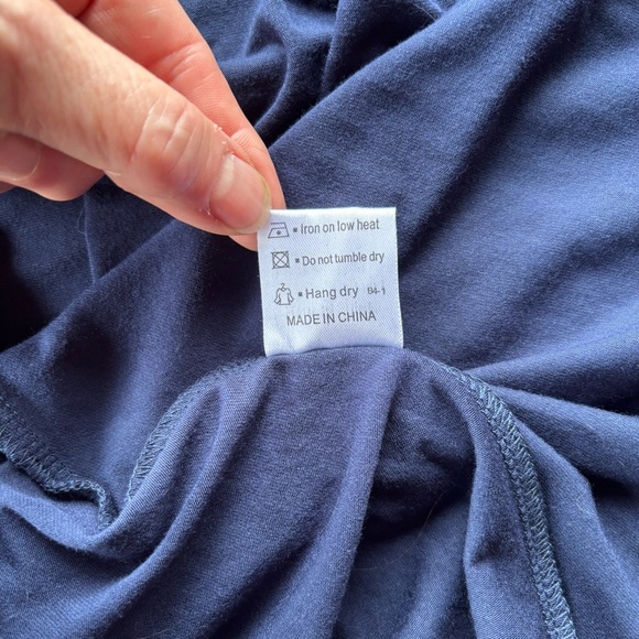 Classic A-Line Navy Mini Dress NWT - Picture 7 of 7